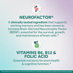 Neuriva Memory 3D Cognicell ingredient closeup emphasizes memory support for healthy adults