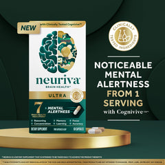 NEURIVA Ultra capsules outdoors, suited for on-the-go studying or work