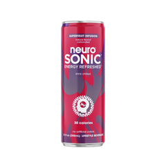 Neuro Sonic fruit infusion can, refreshing energy boost for daytime focus