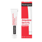 Neutrogena Adapalene Gel 0.1% tube front for daily acne care