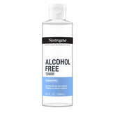 Neutrogena alcohol-free gentle toner bottle visual showing a clean, refreshing skin prep