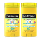 Neutrogena Beach Defense Kids Stick SPF 60+ on face and body for quick protection