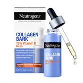 Neutrogena Collagen Bank serum bottle with high-potency Vitamin C for brighter skin