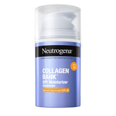 Neutrogena Collagen Bank SPF 30 face cream bottle for daily sun protection.
