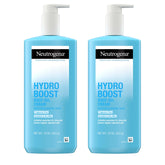 Neutrogena Hydro Boost Body Gel Cream tub close-up shows hydrating formula for dry skin