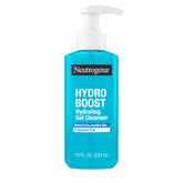 Neutrogena Hydro Boost Face Wash bottle highlights fragrance-free hydration for delicate skin