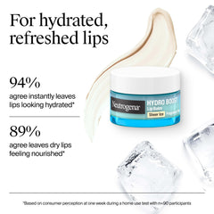 Vitamin E enriched Neutrogena Hydro Boost lip balm nourishes lips