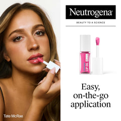 Neutrogena Hydro Boost Lip Oil Applicator tube enables easy, precise application