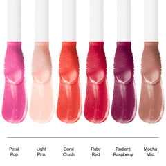 Neutrogena Hydro Boost Lip Oil hyaluronic acid label highlights hydration benefits.