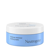Neutrogena makeup remover balm-to-oil melts stubborn makeup gently on eyelids or lips