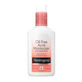 Neutrogena Oil-Free Acne Moisturizer pink grapefruit bottle for daily acne care
