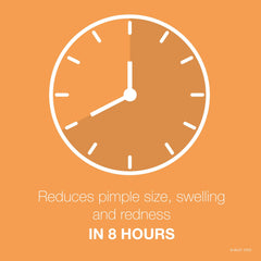 Neutrogena Rapid Clear resealable jar sits on a bathroom counter.