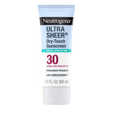 Neutrogena Ultra Sheer Mineral Sunscreen bottle for on-the-go protection