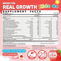 NEVISS Kids Multivitamin Gummies jar closeup highlighting flavor