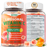 NEVISS Liposomal Vitamin C gummies packshot for daily immune support
