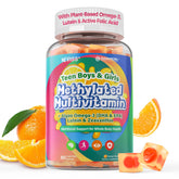 NEVISS methylated multivitamin gummies with liquid-core center for easier absorption.