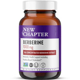 New Chapter Berberine 1000 mg bottle, convenient daily metabolic support.