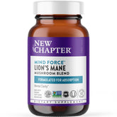 New Chapter Lion's Mane + Reishi LifeShield bottle for daily cognitive support.