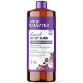 New Chapter Liquid Multivitamin bottle for easy daily nutrition and energy support.