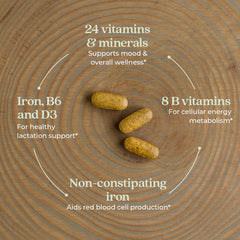 New Chapter organic vegetables blend label close-up for clean nutrition.
