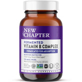 New Chapter Vitamin B Complex bottle pour supports daily energy