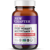 New Chapter Women’s 55+ multivitamin bottle for daily wellness