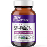 New Chapter Women's Multivitamin 40+ bottle front view for daily nutrient support.