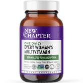 New Chapter Women's Multivitamin bottle front for daily energy and immune support.