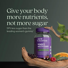 New Chapter organic blue agave fiber label showcasing reduced sugar content