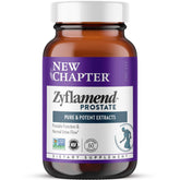 New Chapter Zyflamend Prostate capsules pack for convenient daily herbal support.