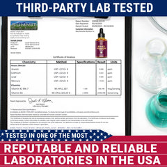 New Elements D3K2Mg dropper application for precise dosing before meals