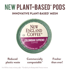 100% Arabica beans shown for smoother, balanced taste.