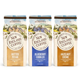 New England Coffee Blueberry Cobbler 11oz bag with berry notes for a bright morning