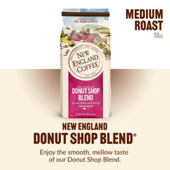 New England Coffee Donut Shop Blend small-batch roast tradition