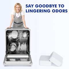 New England Stories deodorizer tablets neutralize odors at source for a fresher machine.