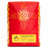 New Mexico Piñon Coffee packaging showing traditional piñon flavor, ideal for gifting