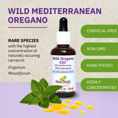 New Roots Herbal Wild Oregano Oil Drops drops serving size
