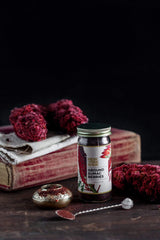 New York Shuk Ground Sumac Berries spice blend pouring, adds tang to grains and marinades.