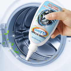NEWERSOL Black Stain Remover Gel cleans washing machine seals and removes tough stains.