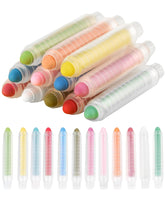 NewFamily dustless chalk color palette for outdoor art that washes away.