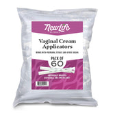 NewLife Naturals applicator with round tip for gentle insertion.