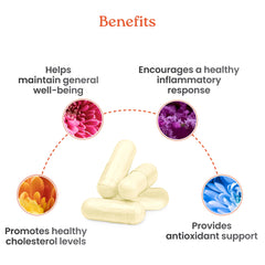 NewLife Naturals Citrus Bergamot capsules close-up, convenient daily dose.