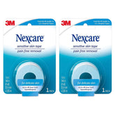 Nexcare Sensitive Skin Tape 1in x 4yds, gentle hold for delicate skin.