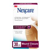 Nexcare Steri-Strip wound closure pack keeps small cuts closed during healing