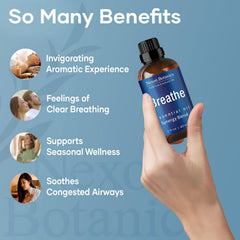 Nexon Botanics Breathe diffuser in room creating a refreshing, inviting atmosphere.