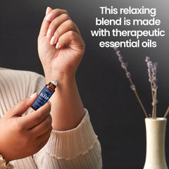 Zen Sleep Roll-On being applied to skin for quick, mess-free use by Nexon Botanics