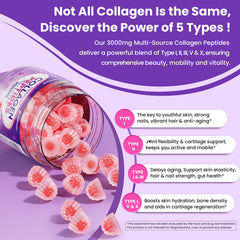 Ingredient label highlights hydrolyzed collagen and digestive enzymes in Nextdia gummies.