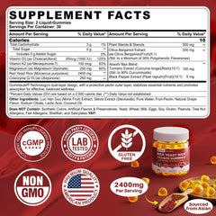 Nextdia CoQ10 200mg label close-up for energy support
