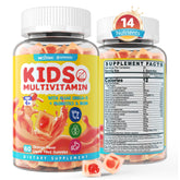 Nextdia Kids Multivitamin bottle front promotes daily nutrition for growing children
