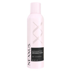 Nexxus refreshing dry shampoo bottle front delivers quick odor neutralization and 72-hour freshness.